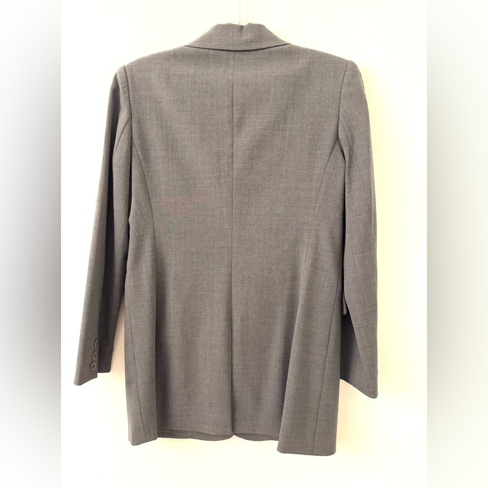 Talbots Gray Women's Blazer Size 2 Petite - Picture 2 of 8